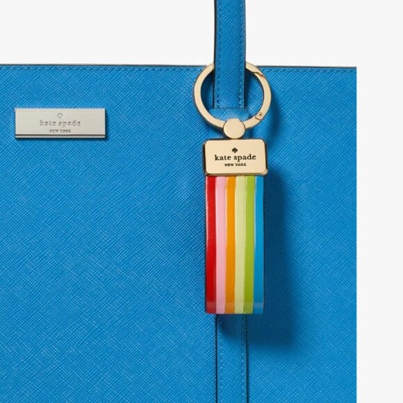 Kate Spade New York Rainbow Bag Charm NWT - Picture 2 of 3